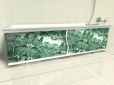 Экран под ванну пластик алюмин. каркас 